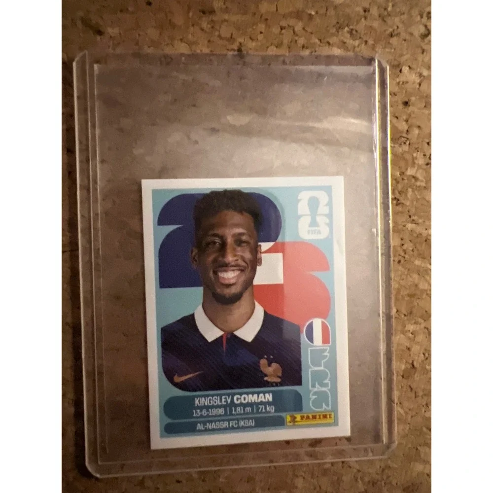 Panini FIFA World Cup 2026 Kingsley Coman France Sticker FRA 18 Al-Nassr FC